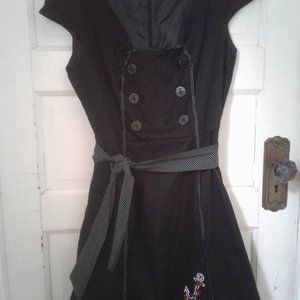 Living Dead Souls sailor style dress szL